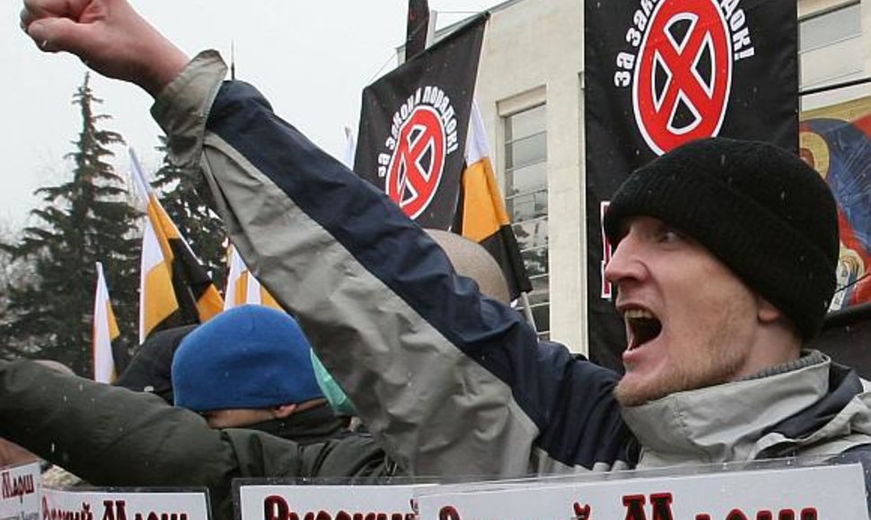 Rusijoje veikia apie 200 ekstremistinių organizacijų.