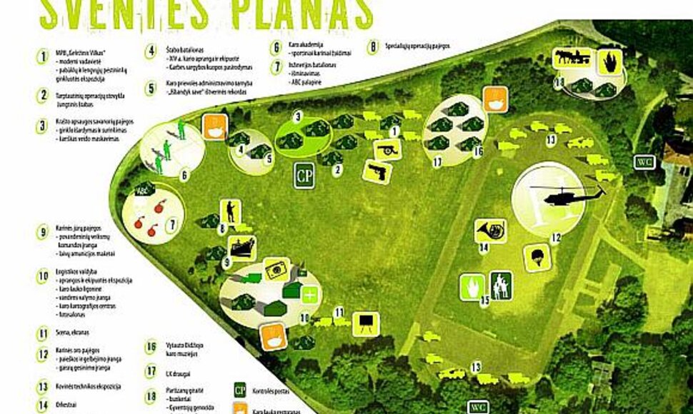 Kariuomenės &scaron;ventės renginiai apims visą Santaką.
