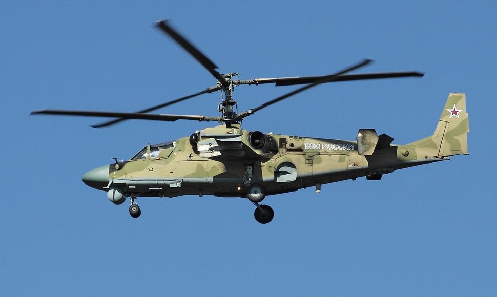 Rusijos sraigtasparnis Ka-52