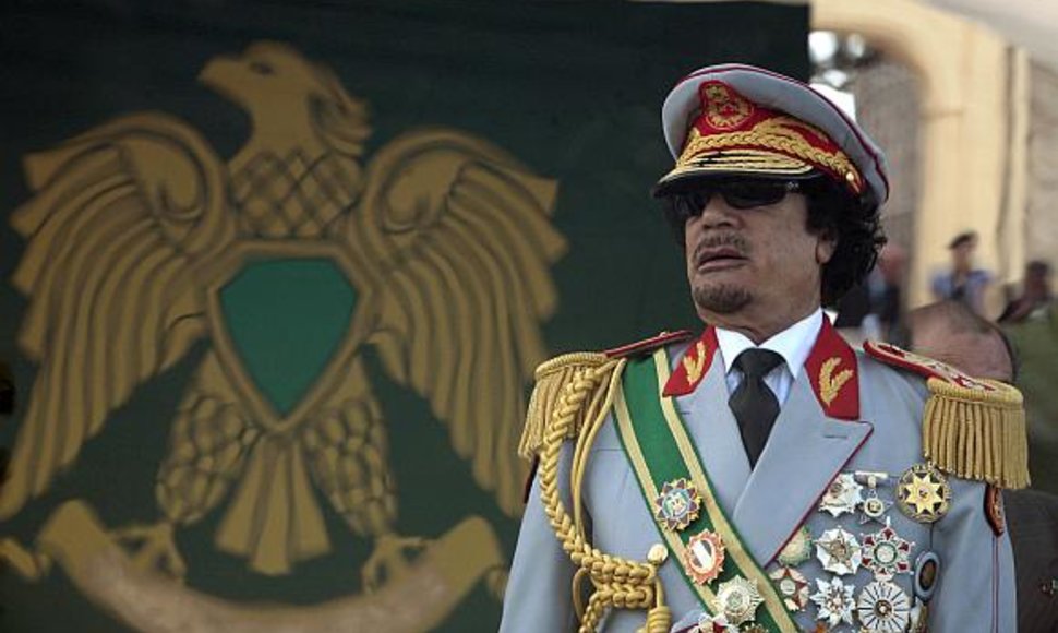 Muamaras Kadhafis valdžioje jau keturis dešimtmečius
