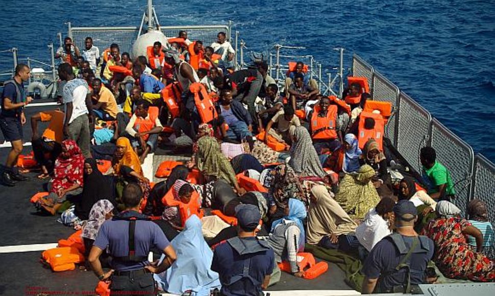 Pabėgėliai iš Afrikos valstybių Maltoje