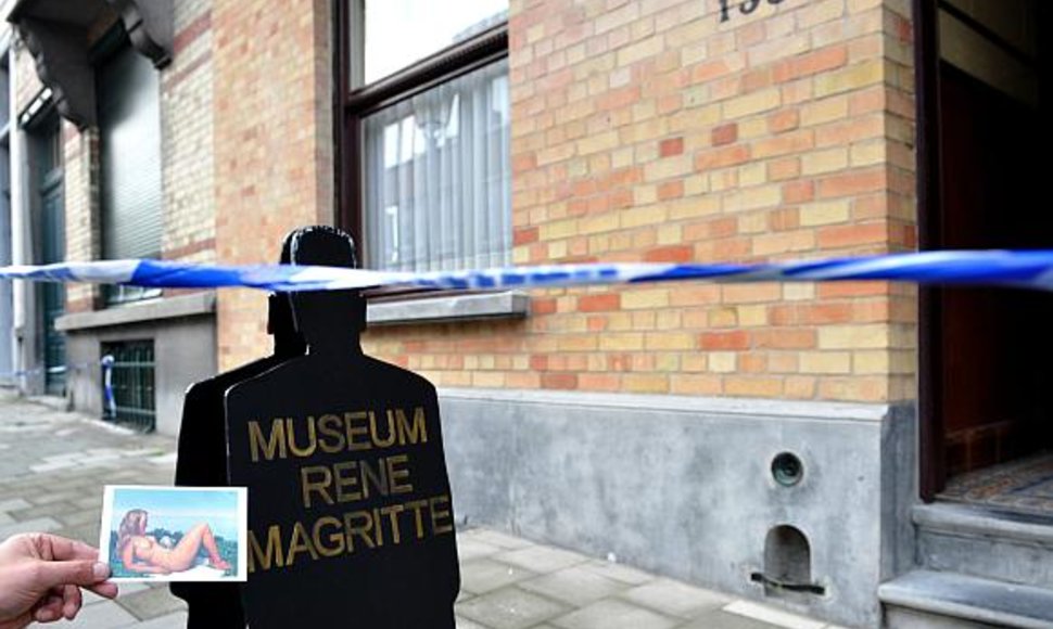 Iš muziejaus pagrobtas Rene Magritte'o paveikslas vertas 3 mln. eurų