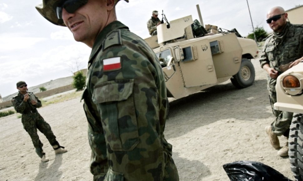 Lenkijos kariai Afganistane