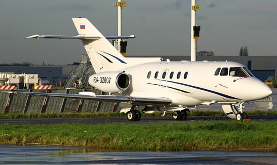 Sudužęs kompanijos „S-Air“ lėktuvas „Hawker-125-800“