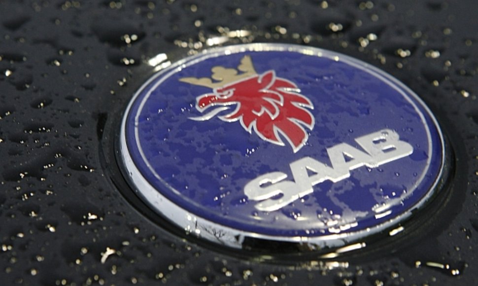 „Saab“ logotipas