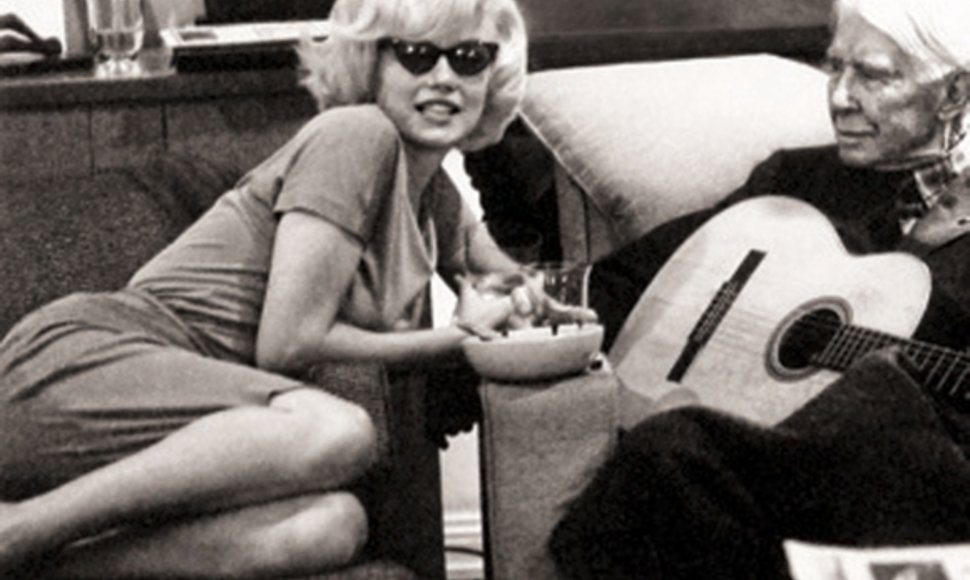 Marilyn Monroe ir Carlas Sandburgas