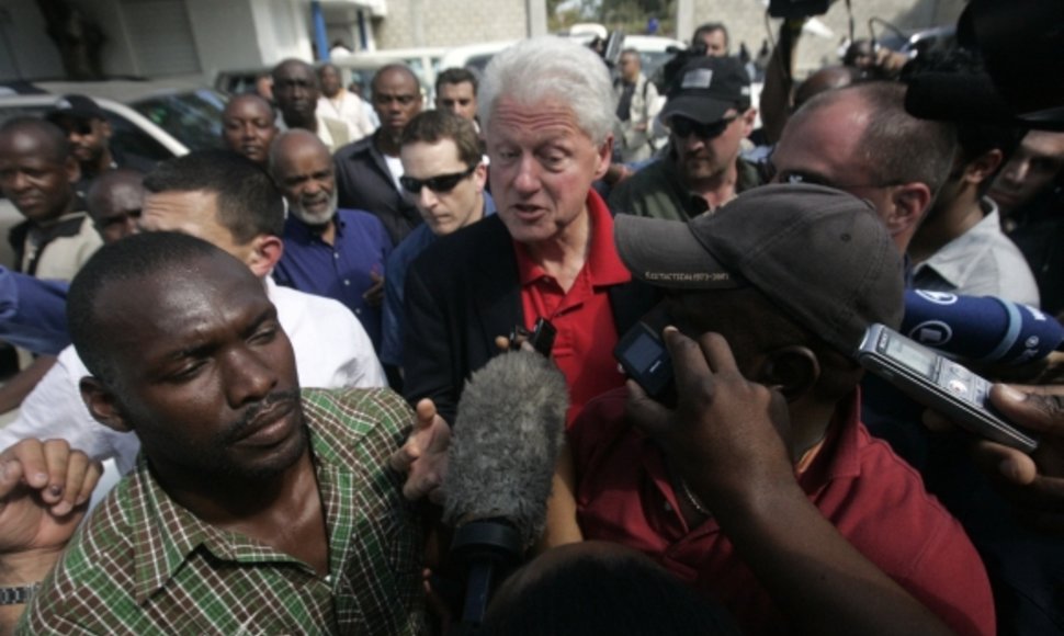 Billas Clintonas Haityje