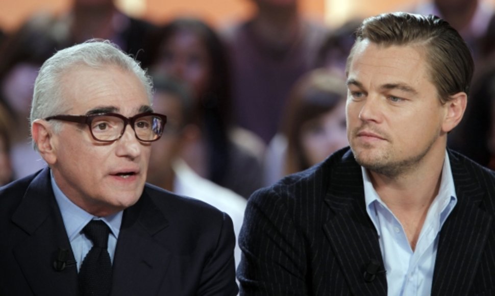 Martinas Scorsese ir Leonardo DiCaprio