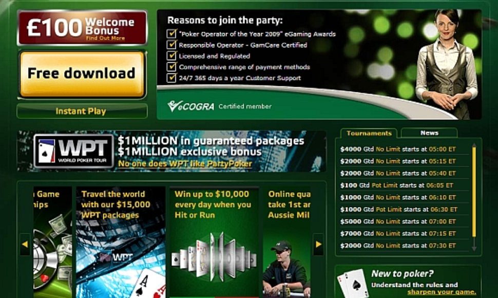 Svetainė Poker.org