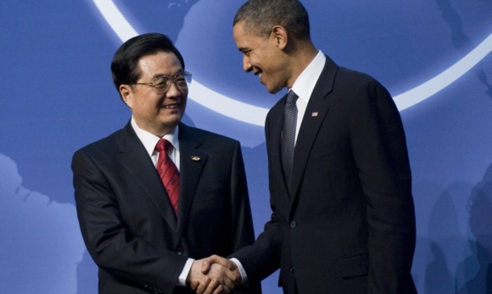 Hu Jintao ir Barackas Obama