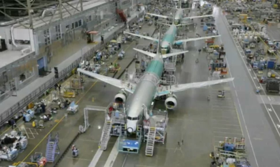 „Boeing 737-700“ gamybos epizodas