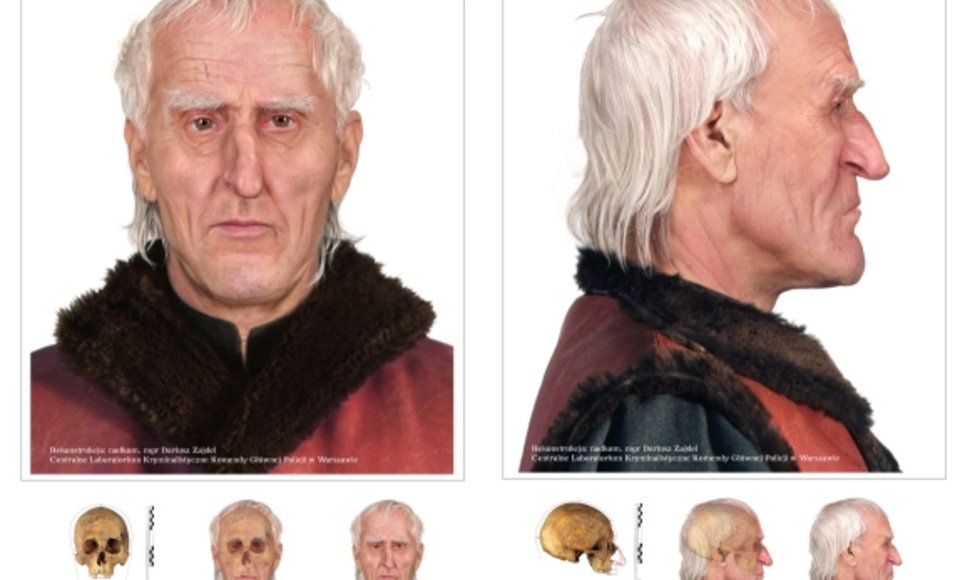 Mikalojaus Koperniko veido rekonstrukcija pagal rastą kaukolę