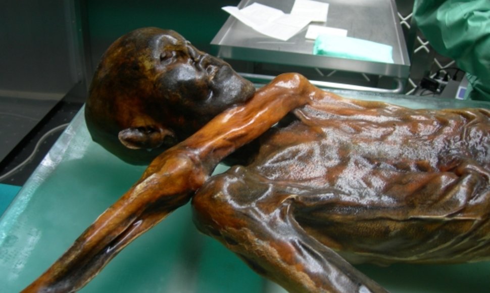 Oetzi mumijai – daugiau nei 5 tūkst. metų.