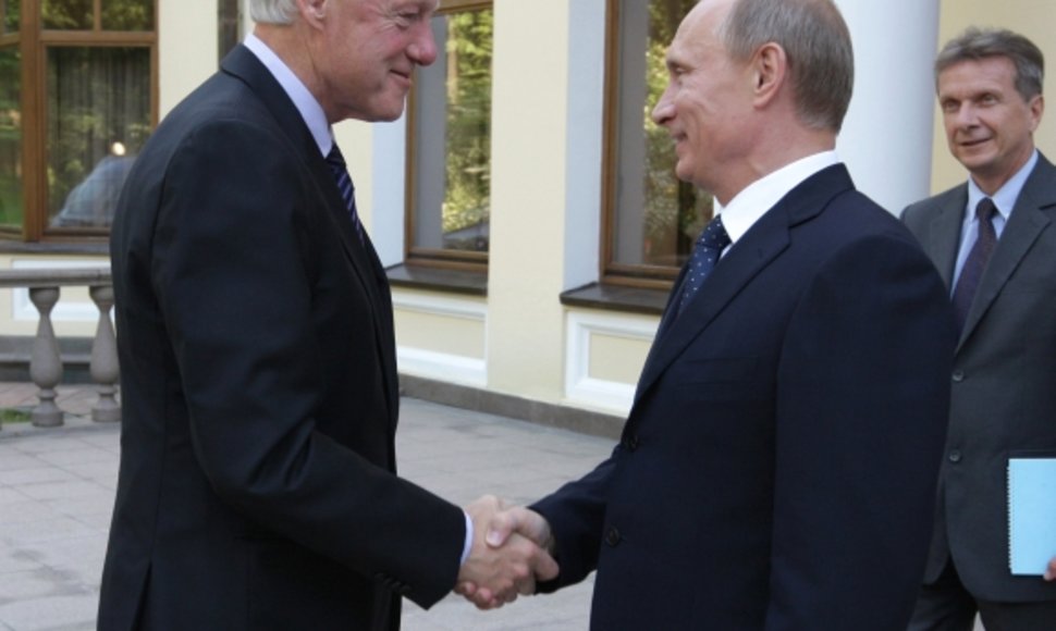 Billas Clintonas ir Vladimiras Putinas