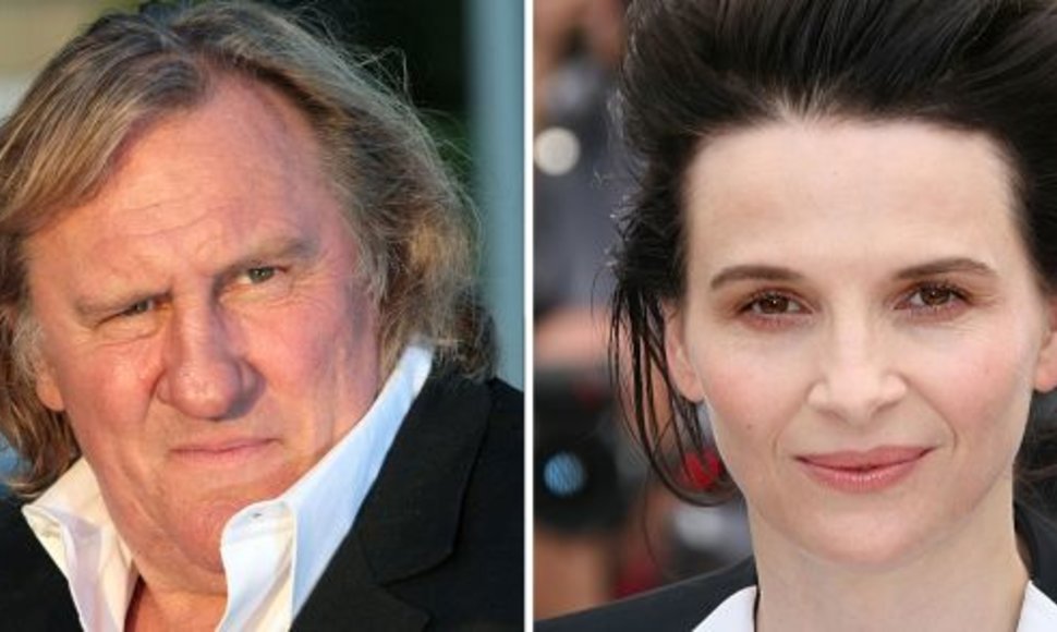 Gerardas Depardieu ir Juliette Binoche