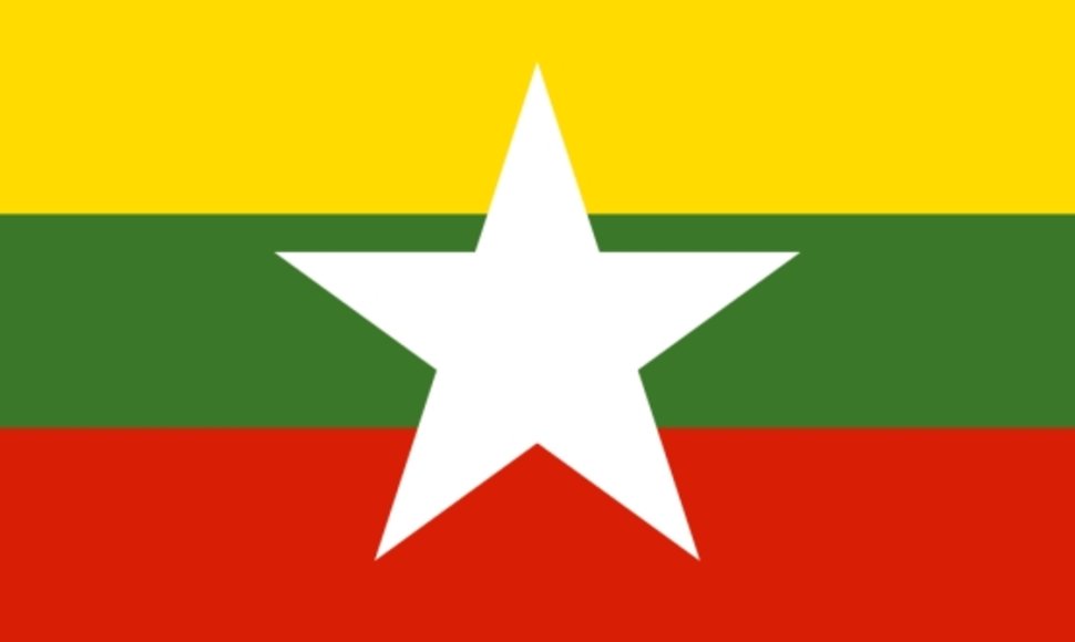 Naujoji Mianmaro vėliava