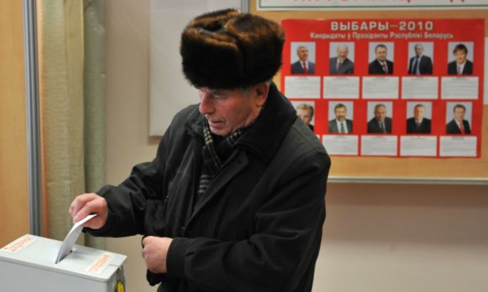 Baltarusijos prezidento rinkimai