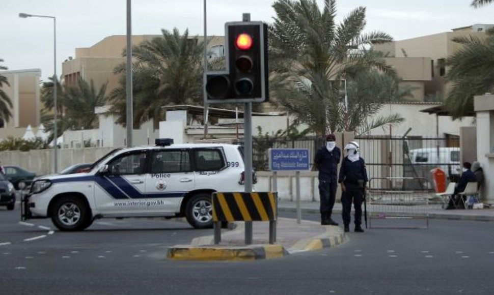 Bahreino policininkai