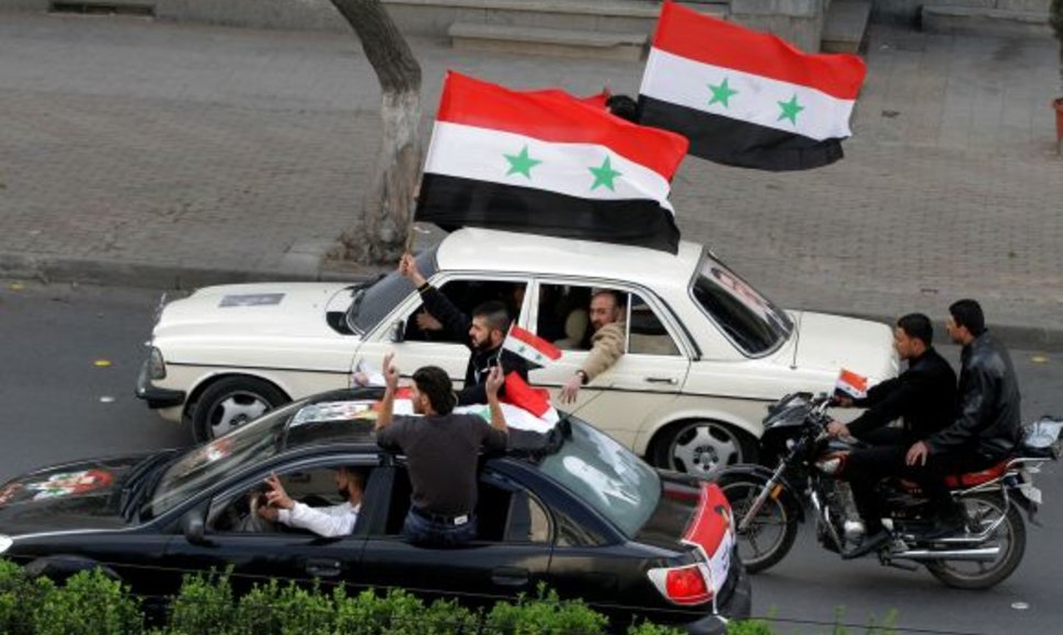 Sirijoje kunkuliuoja protestai.