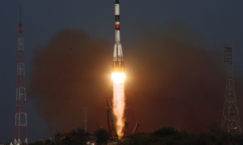 Rusijos krovininio kosminio laivo „Progress M-12M“ startas
