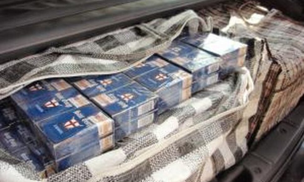 cigaretės, kontrabanda, muitinė