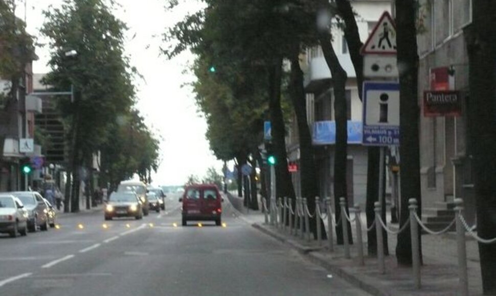 Šiauliuose esanti Tilžės gatvė.