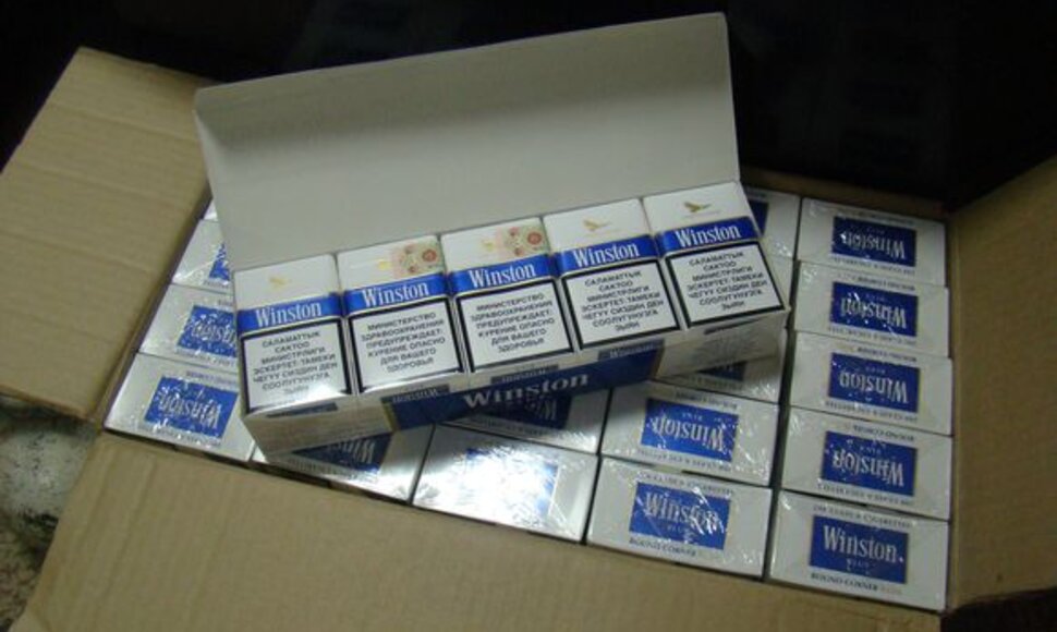 Kontrabandinės cigaretės buvo vežamos i&scaron; Kazachstano.