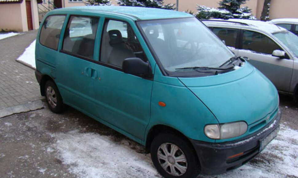 Sulaikytas automobilis