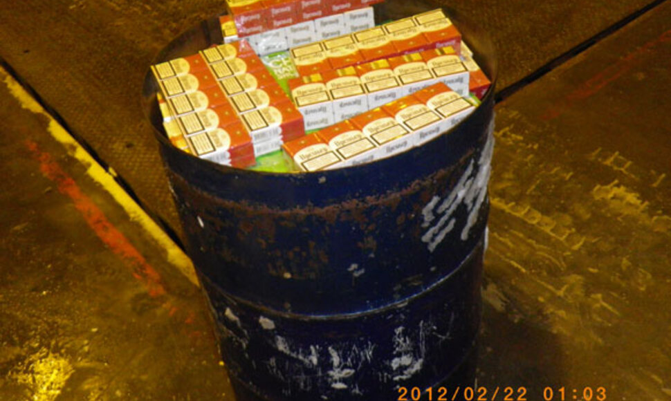 Cigaretės statinėje