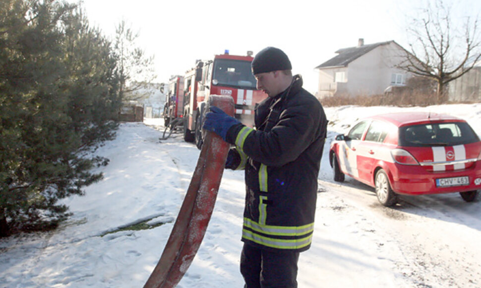 Gaisro vietoje