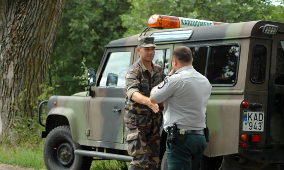 Išminuotojas ir policininkas