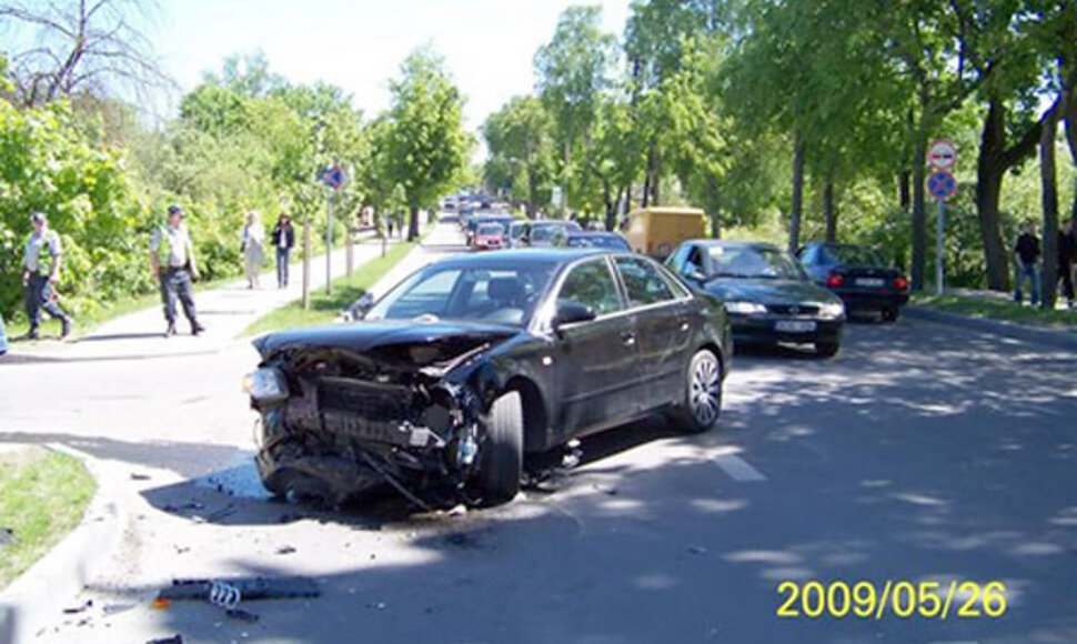 Avarija Utenoje