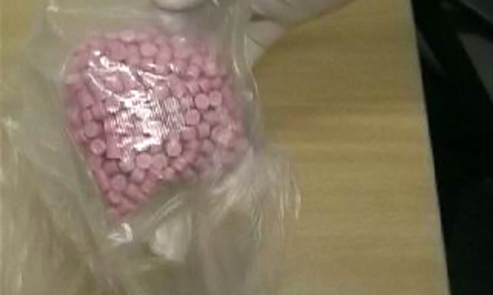 Policijos konfiskuotos tabletės