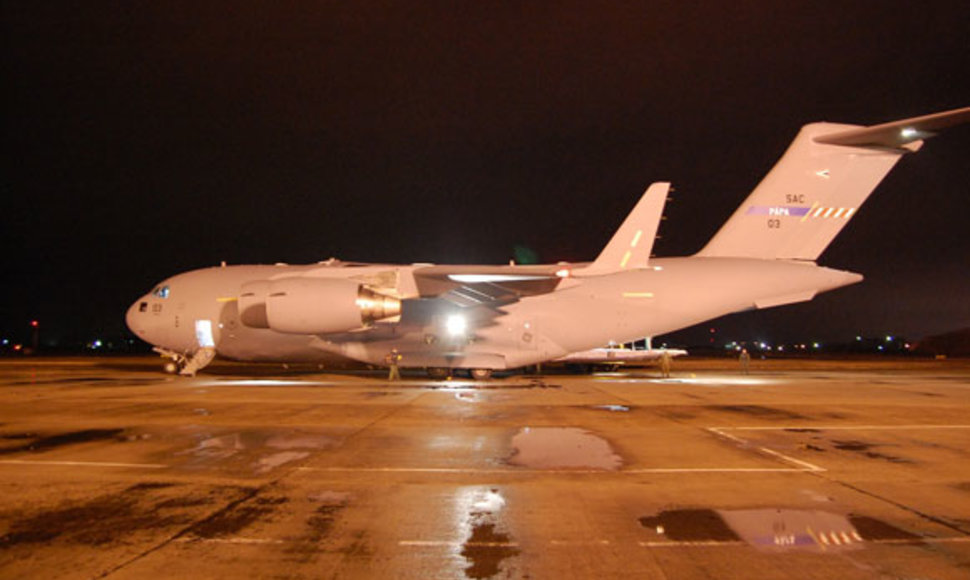 NATO transportinis lėktuvas C-17