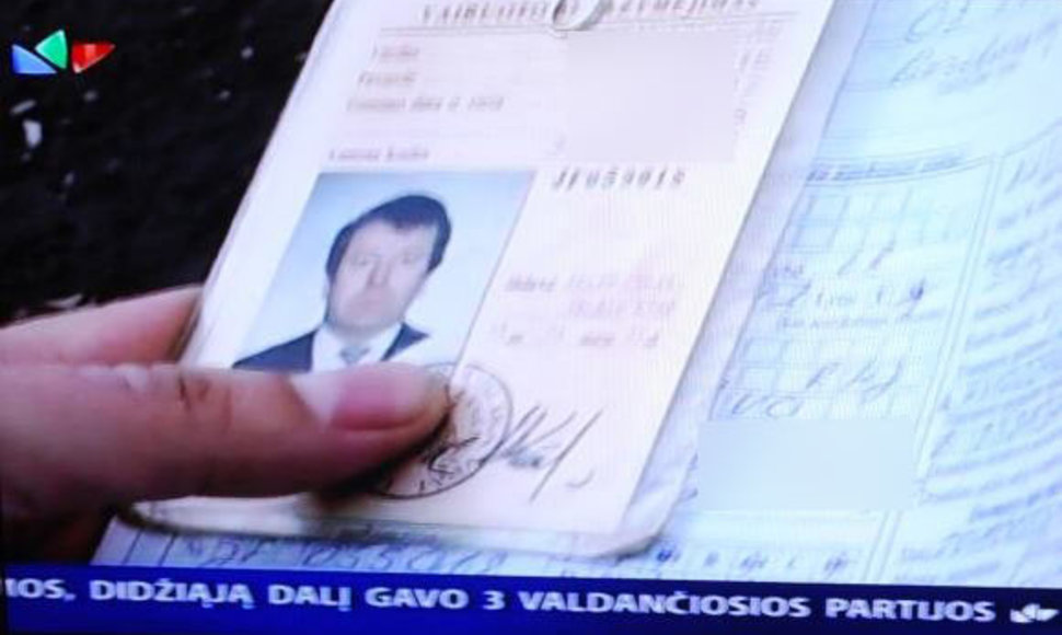 Klebono Stanislovo Anužio dokumentai policijos rankose
