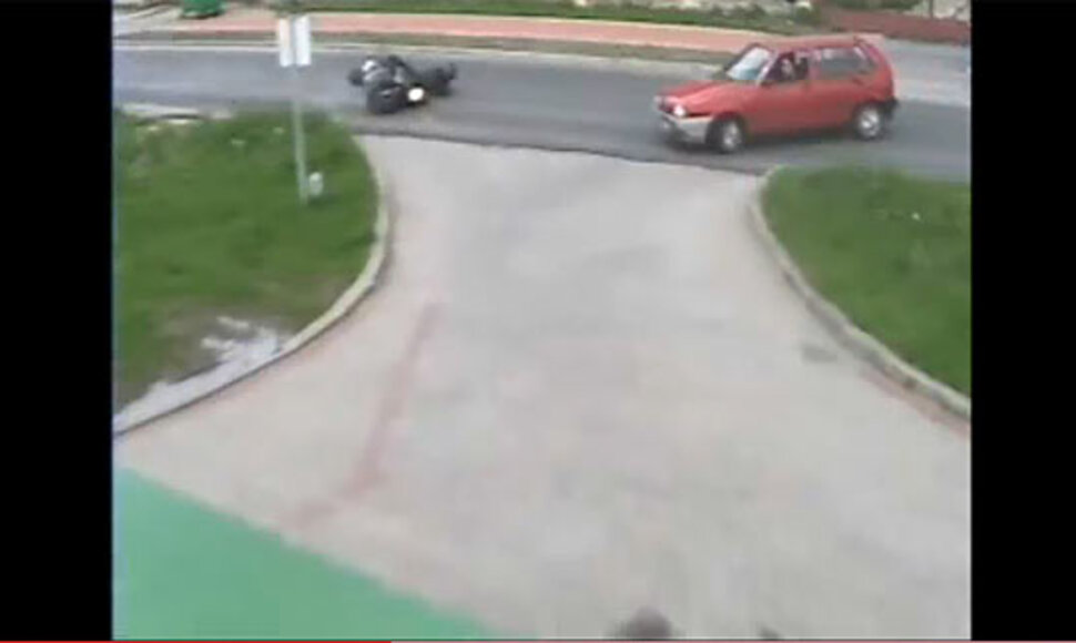 Iki susidūrimo liko sekundės dalys