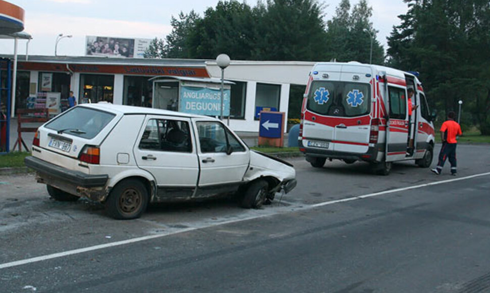 Avarijos vietoje