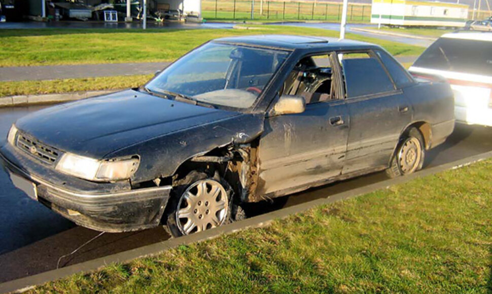 Nuo pasieniečių sprukęs automobilis