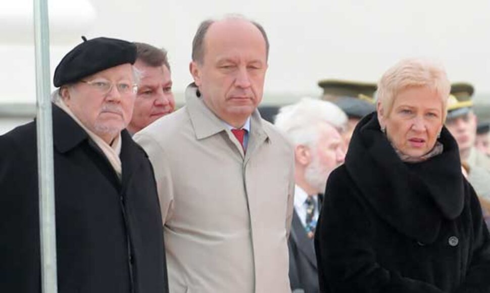 Vytautas Landsbergis, Andrius Kubilius ir Irena Degutienė