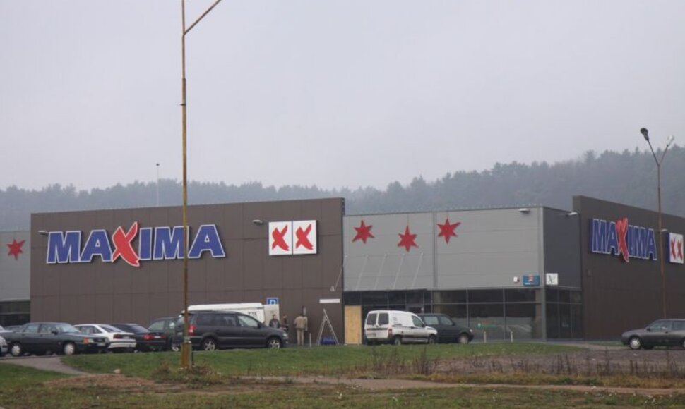Bankomatas pavogtas i&scaron; &scaron;ios parduotuvės