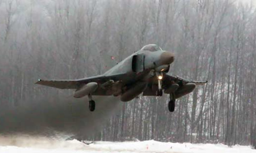 Vokietijos karinių oro pajėgų naikintuvas F-4 „Phantom“