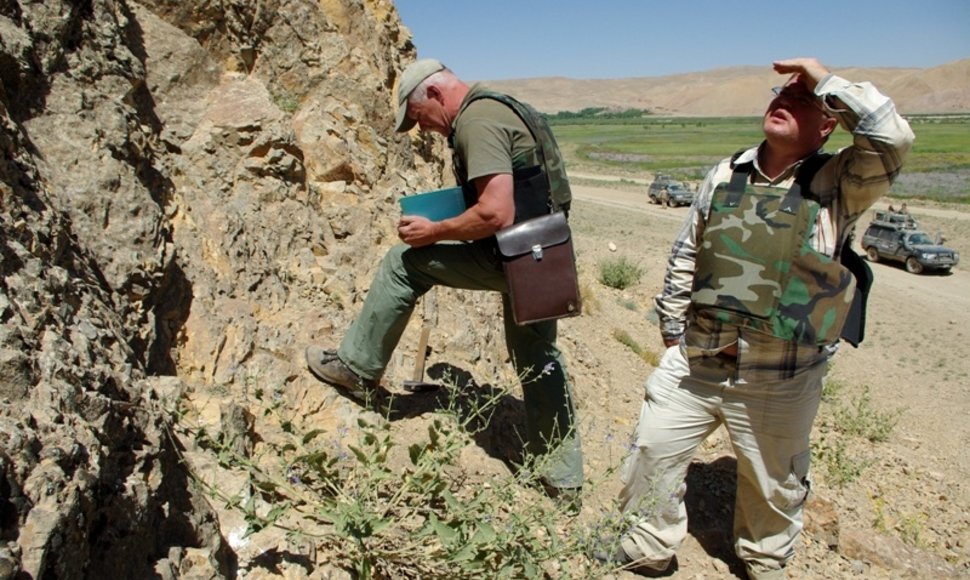 Lietuvos geologai Afganistane