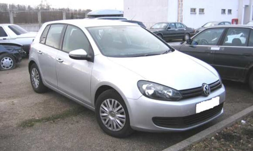 Didžiojoje Britanijoje vogtas &bdquo;VW Golf&ldquo;