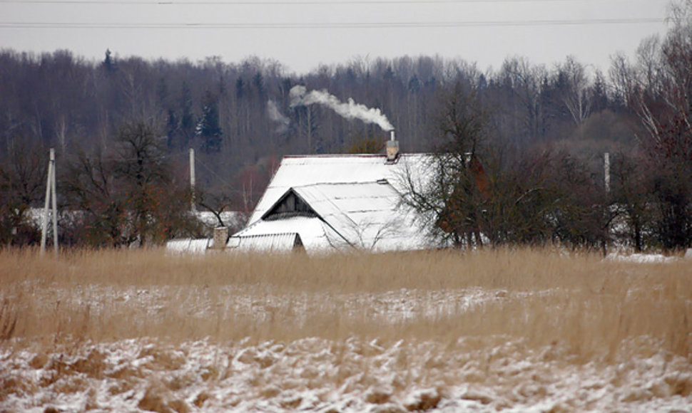 Žiema kaime