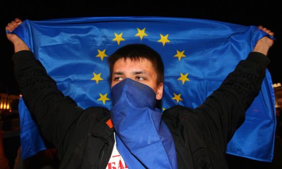 Protestas Minsko gatvėse