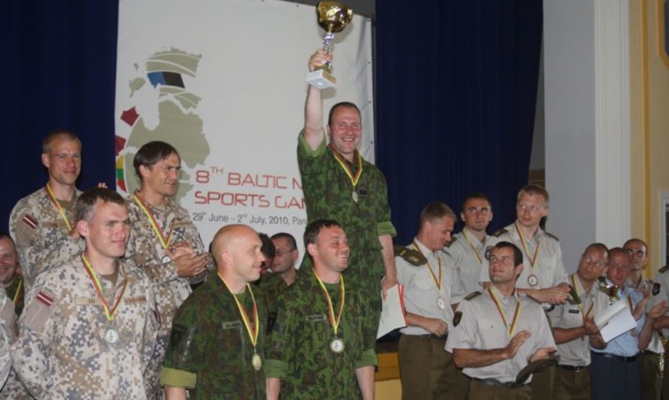 Baigėsi aštuntosios Baltijos šalių kariškių sporto žaidynės.