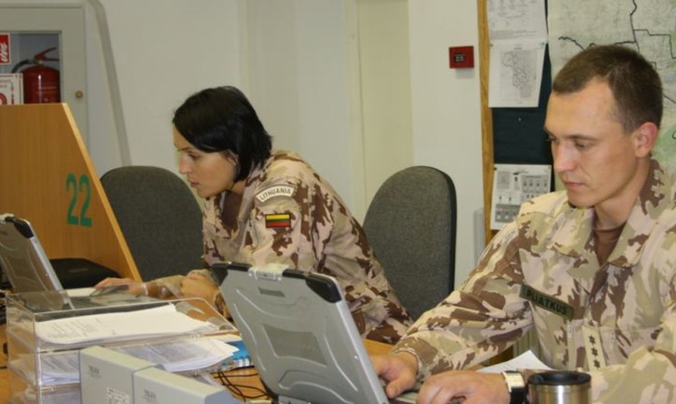 Rengdamiesi misijai Afganistane kariai dalyvauja pratybose „PAG–12 iššūkis“.