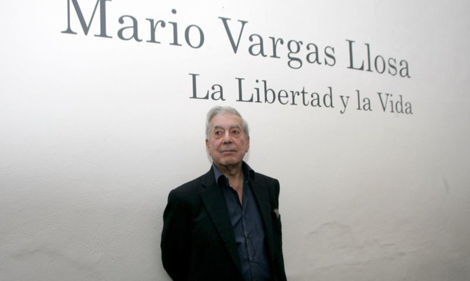 Peru rašytojas Mario Vargasas Llosa