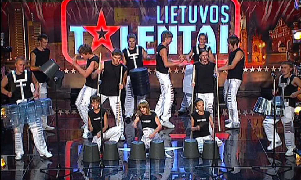 TV3 projekte „Lietuvos talentai“ sklis kibirų ir lazdų muzika.