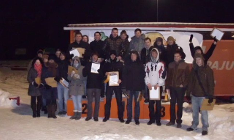 Paaiškėjo Vilniaus studentų kartingo lygos čempionai!